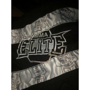 MMA Elite Mens Size Medium Martial Arts Board Beach Gym Shorts Print
